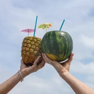 Pineapple and Watermellon