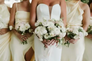 Bride and Bridesmaids