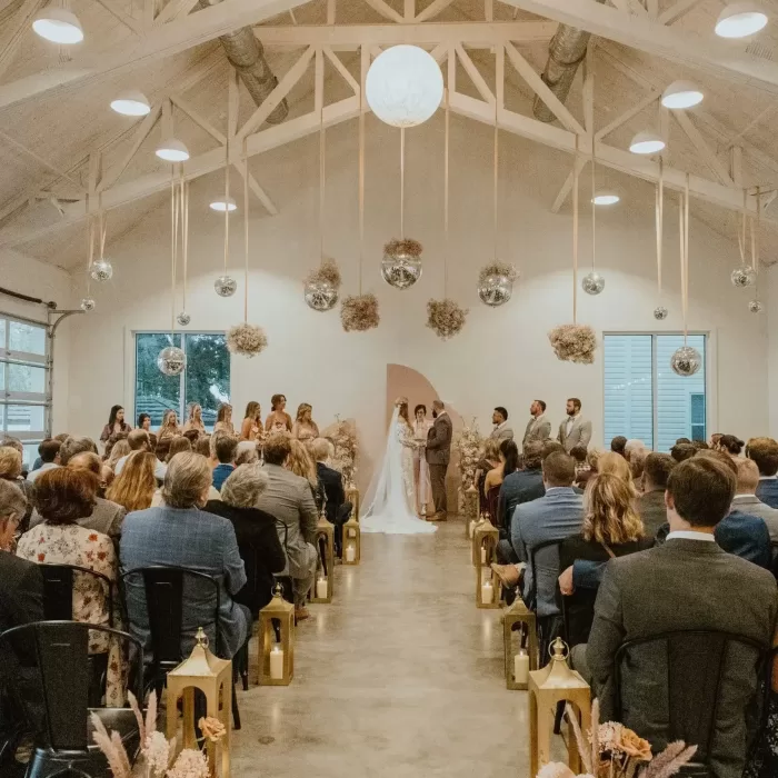 Wedding at the venue