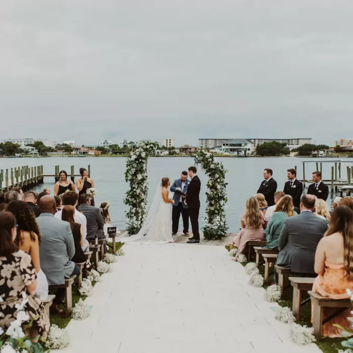 Wedding at the venue